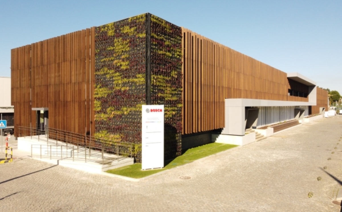 Fábrica de sistemas de segurança Bosch
